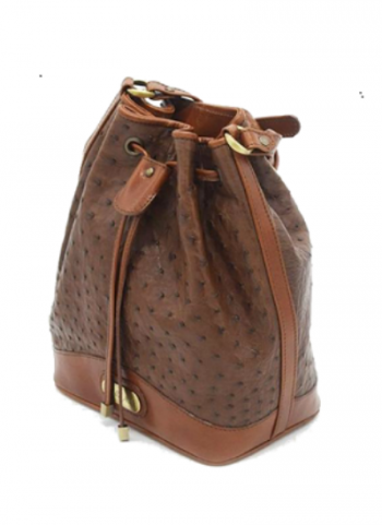 Vero-Brown-Ostrich-Leather-Bucket-Backpak-Bag3.jpg
